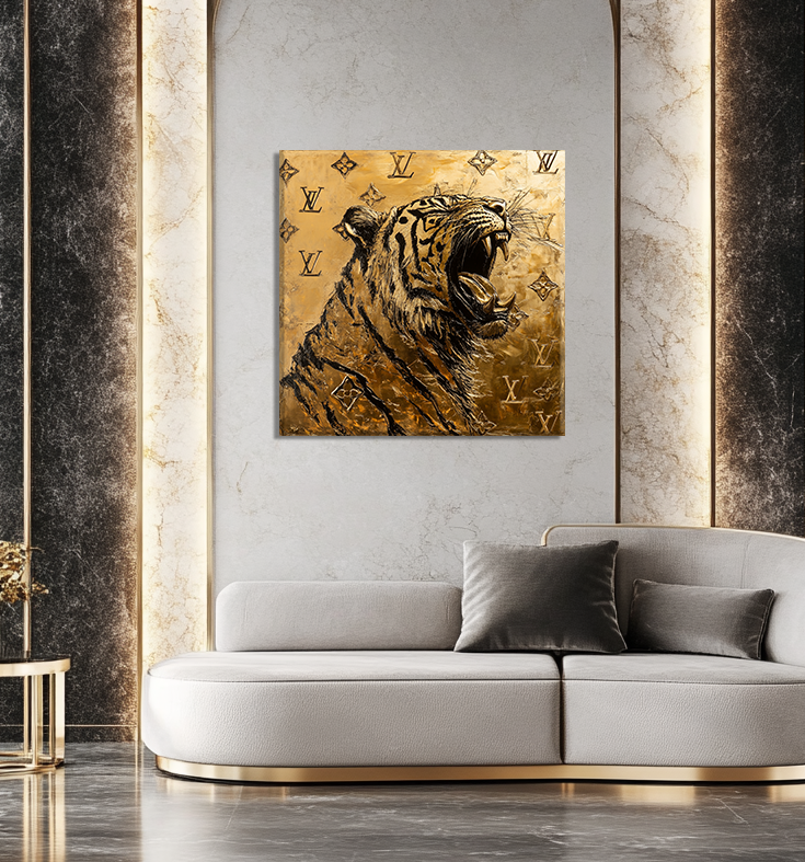 Nr.70 Tiger in Gold