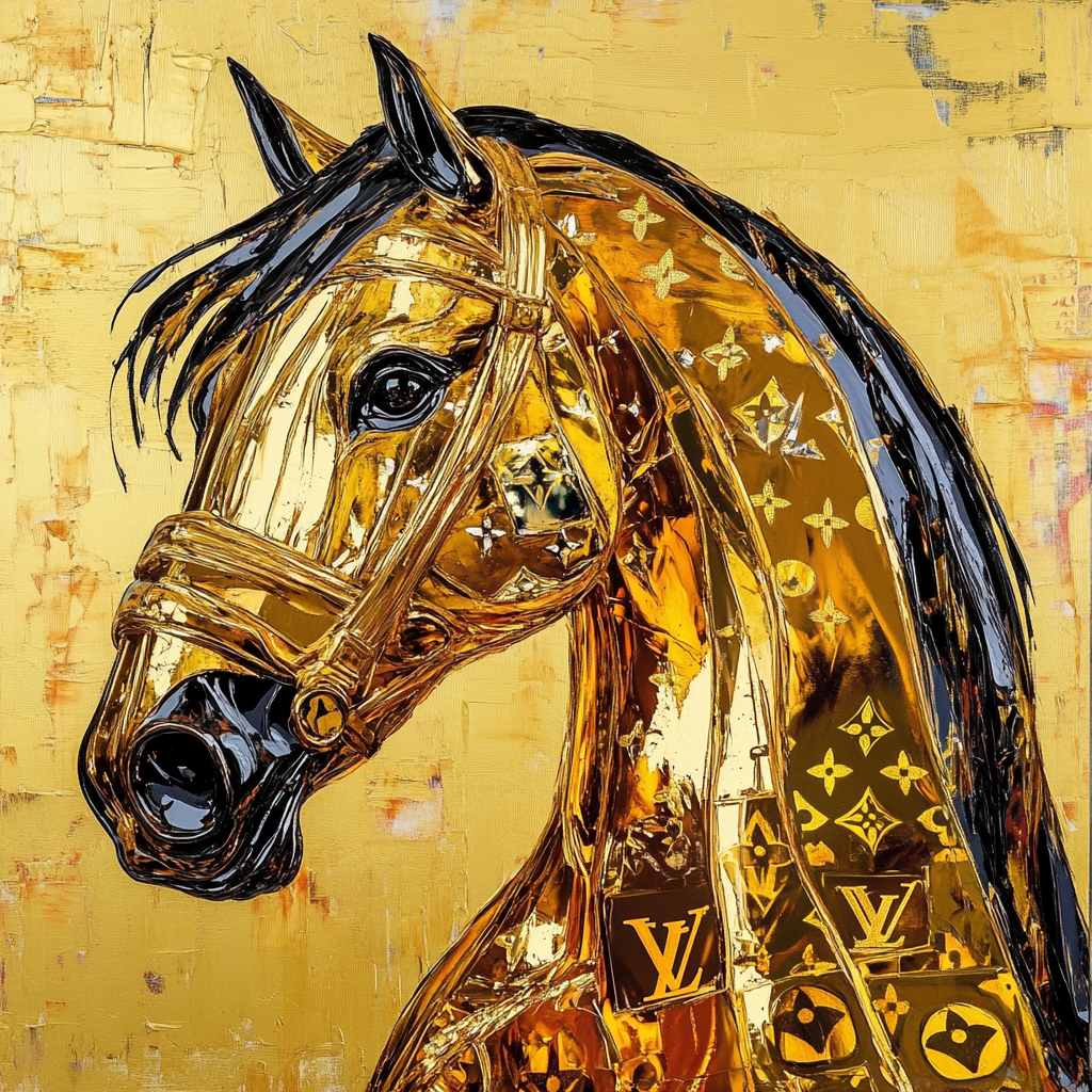 No.477 Stallion in Gold