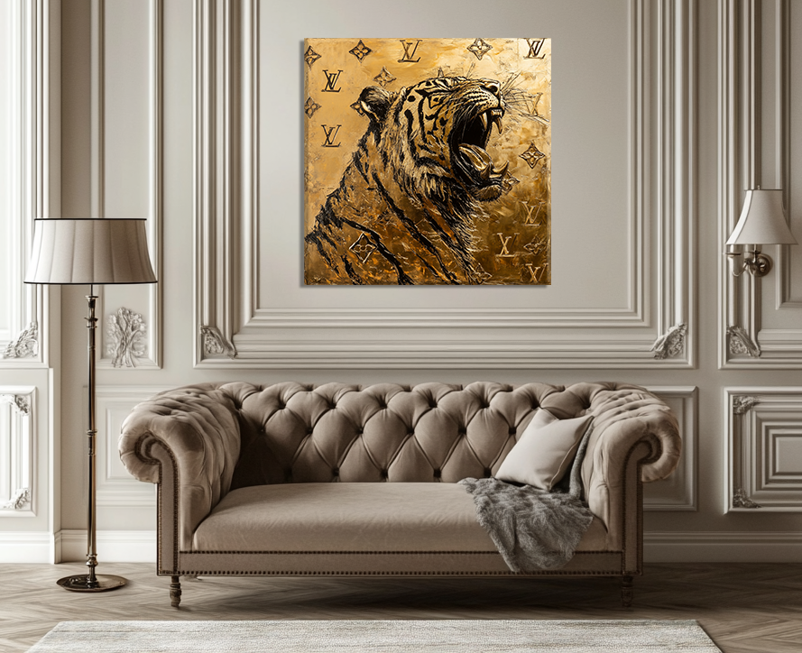Nr.70 Tiger in Gold