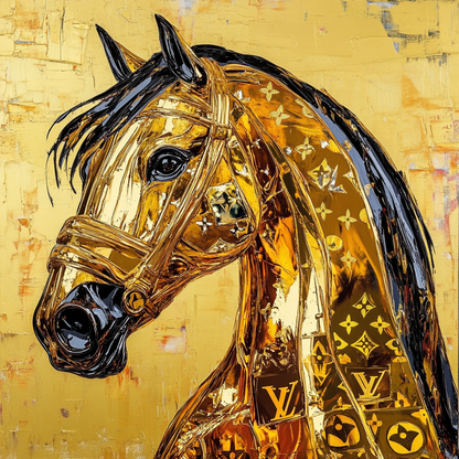 No.477 Stallion in Gold