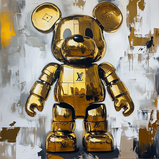 No.41  Bear in Gold