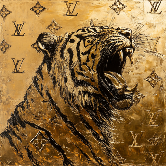 Nr.70 Tiger in Gold