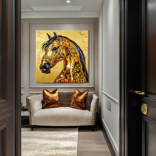 No.477 Stallion in Gold