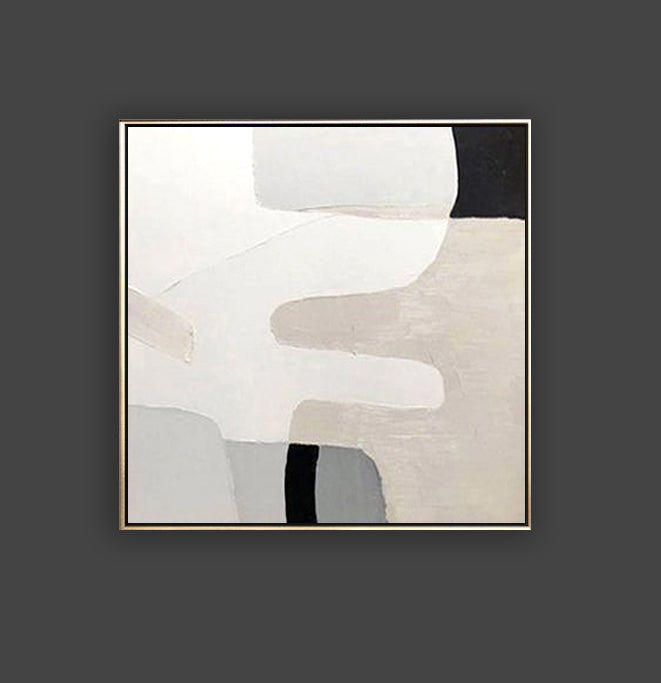 177 Minimalist Art Beige Monochrome