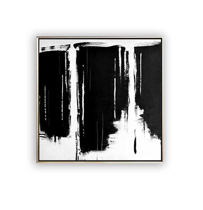 19 Minimalist Art Black&White Handpainted Artwork