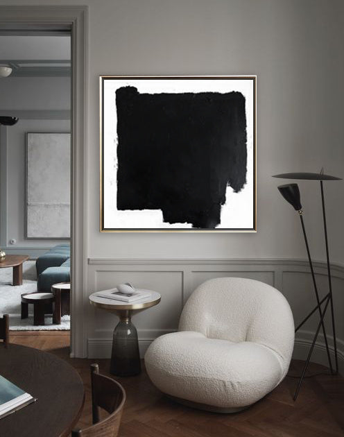 26 Minimalist Art Black&White Abstract Handpainted Artwork