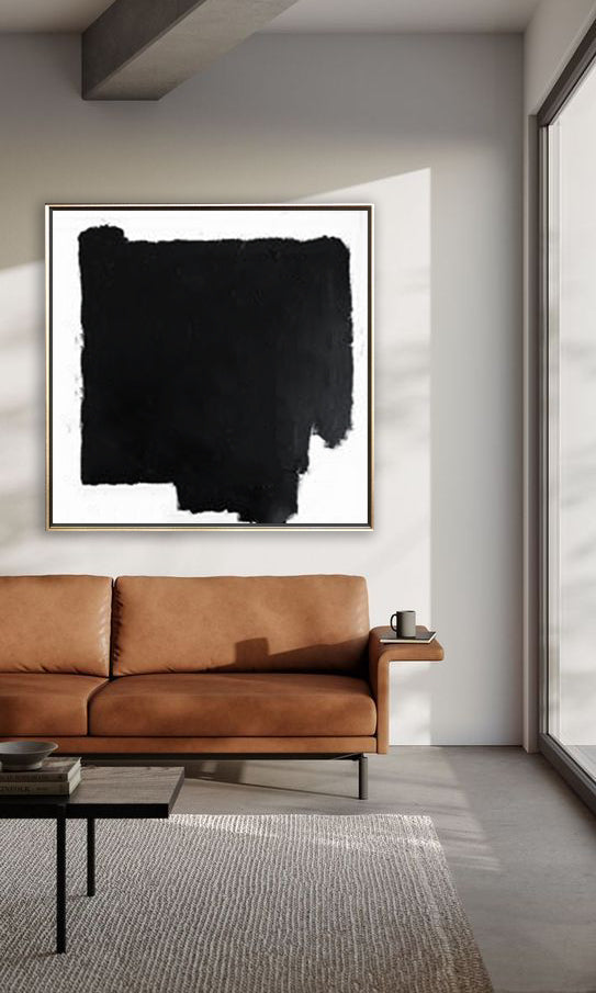 26 Minimalist Art Black&White Abstract Handpainted Artwork