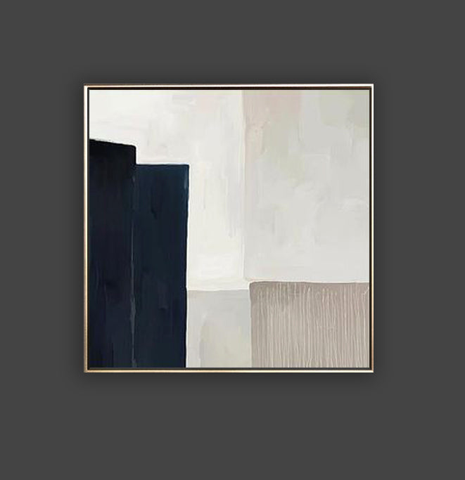 29 Minimalist Art Beige Abstract Handpainted Artwork