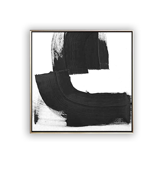 40 Minimalist Art Black&White Handpainted Artwork