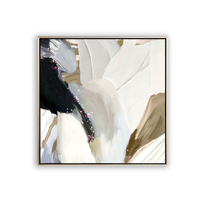 46 Minimalist Art Beige Handpainted Artwork Magic