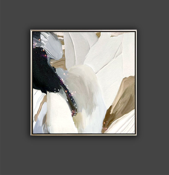 46 Minimalist Art Beige Handpainted Artwork Magic